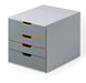 DURABLE Drawer Unit Plastic Grey