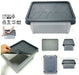 SmartStore Dry Storage Box With Lid 12 L Grey 30 x 40 x 20 cm