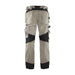 BLÅKLÄDER Trousers 15551860 Cotton, PL (Polyester) Stone, Black Size 34S