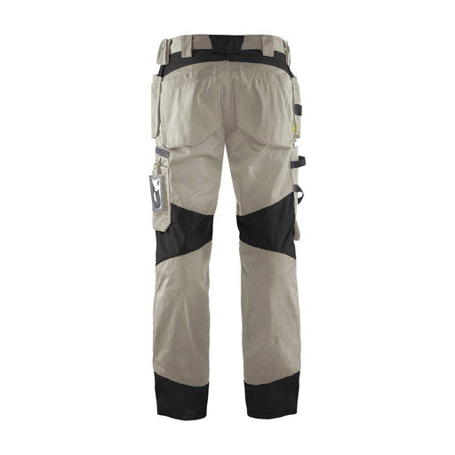 BLÅKLÄDER Trousers 15551860 Cotton, PL (Polyester) Stone, Black Size 49S