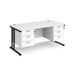 Dams International Desk MC16P33KWH 1,600 x 800 x 725 x 800 - 990 mm