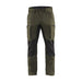 BLÅKLÄDER Trousers 14591845 Cotton, PL (Polyester) Dark Olive Green, Black Size 39S