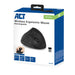 ACT Ergonomic Mouse AC5100 Black Rechargeable