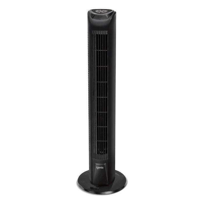 igenix Tower Fan Black 22 x 22 x 79 cm