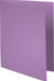 Exacompta Super Square Cut Folder A4 Lilac Cardboard 160 gsm Pack of 500