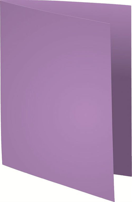 Exacompta Super Square Cut Folder A4 Lilac Cardboard 160 gsm Pack of 500