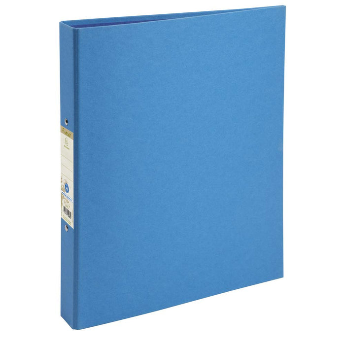 Exacompta Ring Binder 2 ring 30 mm Cardboard, Paper A4 Blue