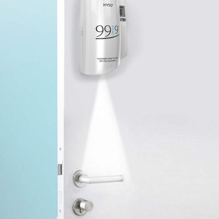 Hyso 99point9 Automatic Door Handle Disinfecting System White