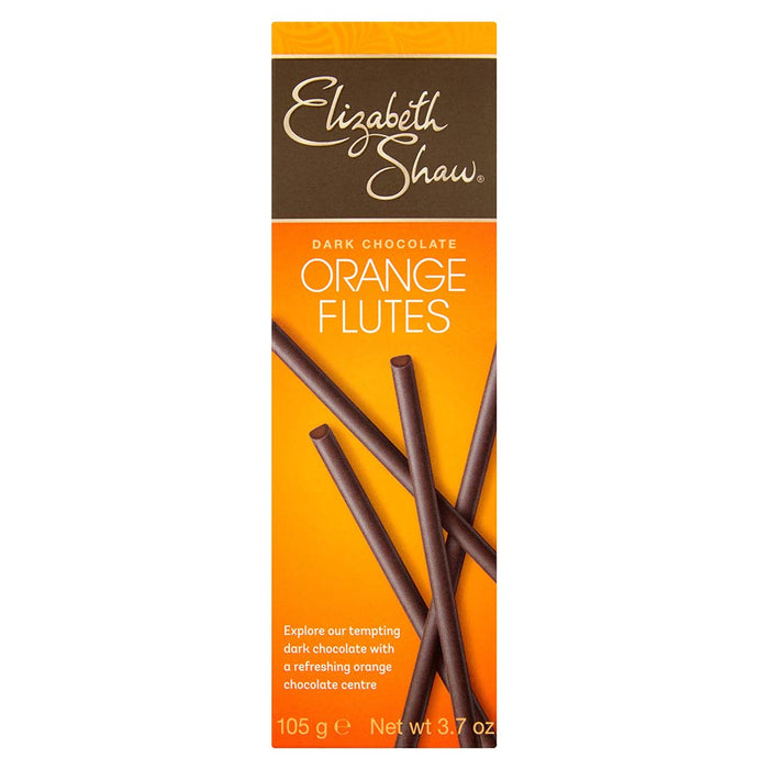 Elizabeth Shaw Flutes Orange Chocolate 105 g