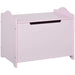 HOMCOM Toys Storage Box 311-013PK Pink 40 (W) x 60 (D) x 48 (H) mm MDF