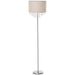 HOMCOM Floor Lamp B31-263 Silver, Cream White