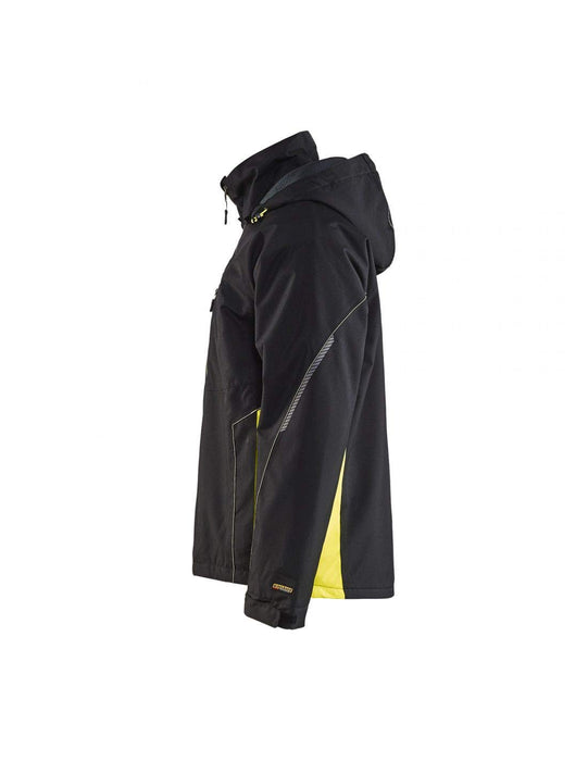 BLÅKLÄDER Jacket 48901977 PL (Polyester) Black, Yellow Size 4XL