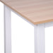 HOMCOM Desk White 600 x 760 mm