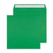 Creative Coloured Envelope Non standard 160 (W) x 160 (H) mm Adhesive Strip Green 120 gsm Pack of 500