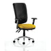 Dynamic Independent Seat & Back Task Operator Chair Folding & Height Adjustable Arms Chiro Without Headrest High Back