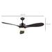 HOMCOM Fan B31-394BN Brown