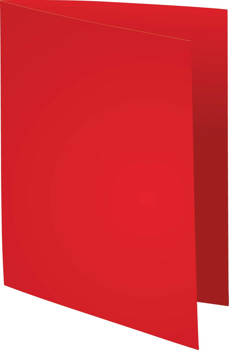 Exacompta Super Square Cut Folder A4 Red Cardboard 160 gsm Pack of 500