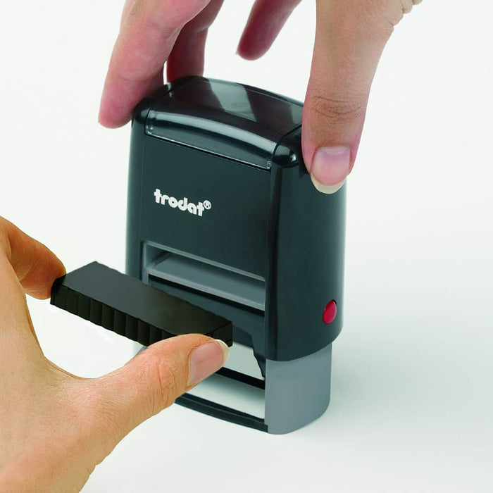 Trodat Printy 4750 Received + Date Self-Inking Stamp 41 x 24mm Black