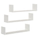 HOMCOM Bookshelf Pack of 3