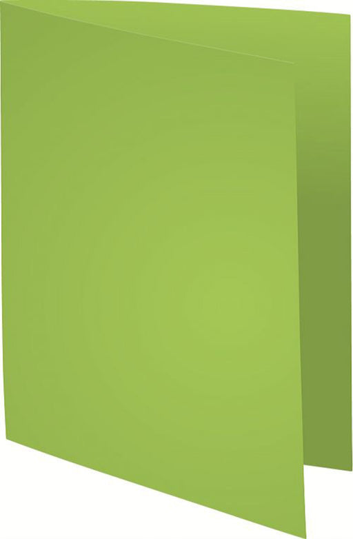 Exacompta Rock''s Square Cut Folder A4 Green Cardboard 80 gsm Pack of 300