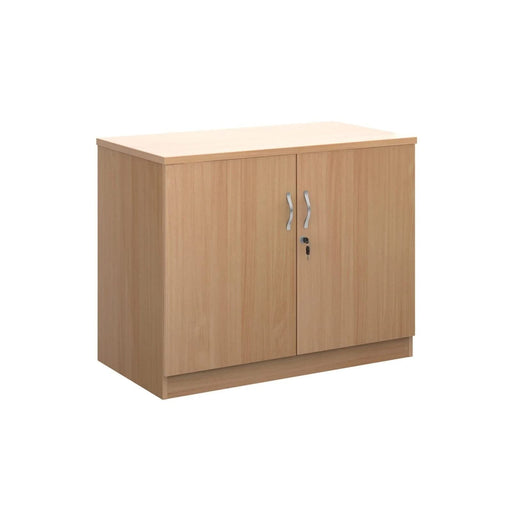 Largo Regular Door Cupboard Lockable with 1 Shelf Melamine Deluxe 1020 x 550 x 800mm Beech