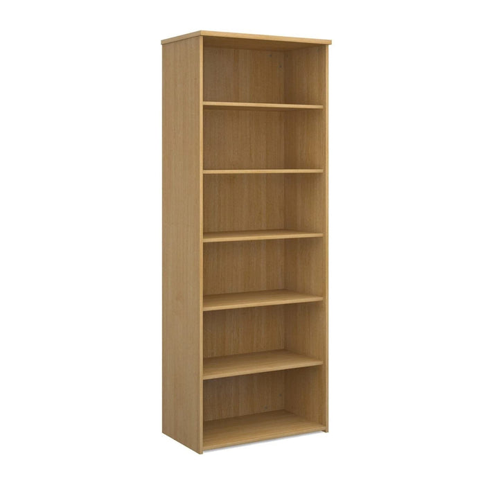 Dams International Bookcase with 5 Shelves Melamine Universal 800 x 470 x 2140mm Oak