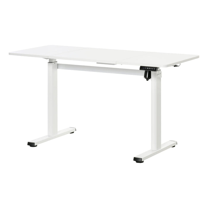 Vinsetto Sit Stand Desk White 1,400 x 600 x 720 - 1,220 mm