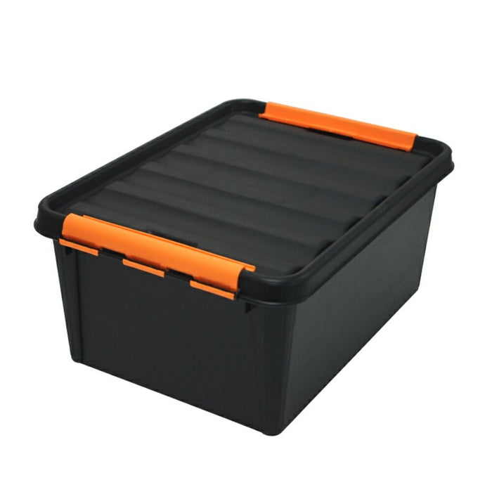 SmartStore Pro Storage Box With Lid 50 L Black 40 x 60 x 34 cm