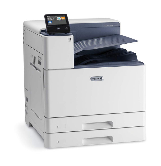 Xerox VersaLink C8000V/DT - Printer - colour - Duplex - laser - A3 - 1200 x 2400 dpi - up to 45 ppm (mono) / up to 45 ppm (colour) - capacity: 1140 sheets - Gigabit LAN, USB host, NFC, USB 3.0