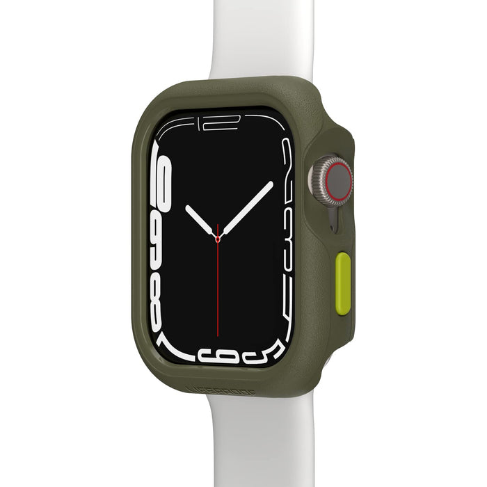 LifeProof - Bumper for smart watch - 85% ocean-based recycled plastic - gambit green - for Apple Watch (45 mm)