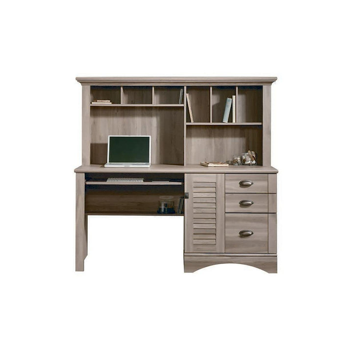 Louvre Hutch Desk Salt Oak - 5415109