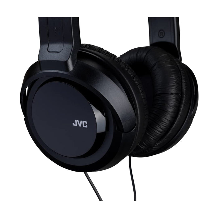 JVC Wired Headphones HA-RX330-E Over-the-Head 3.5 mm Connector Black