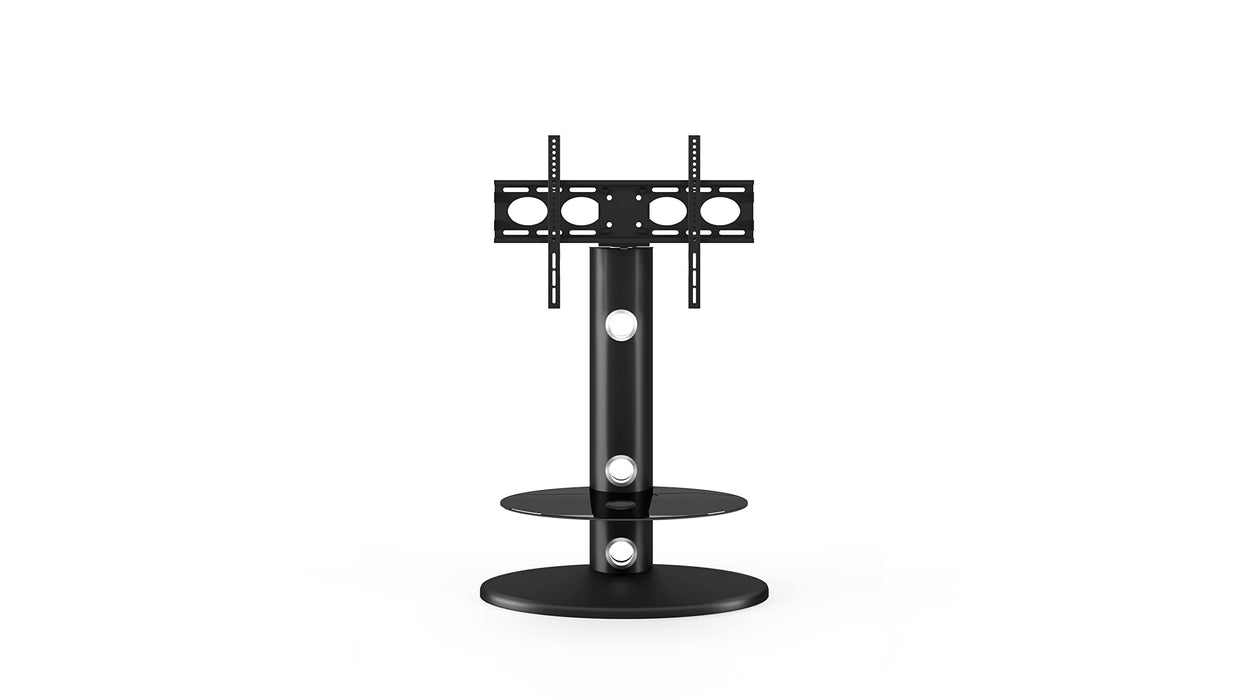 Alphason Alphason Argon Metal TV Stand Non Lockable 725.00 (W) x 450.00 (D) x 1,163.00 (H) mm Black