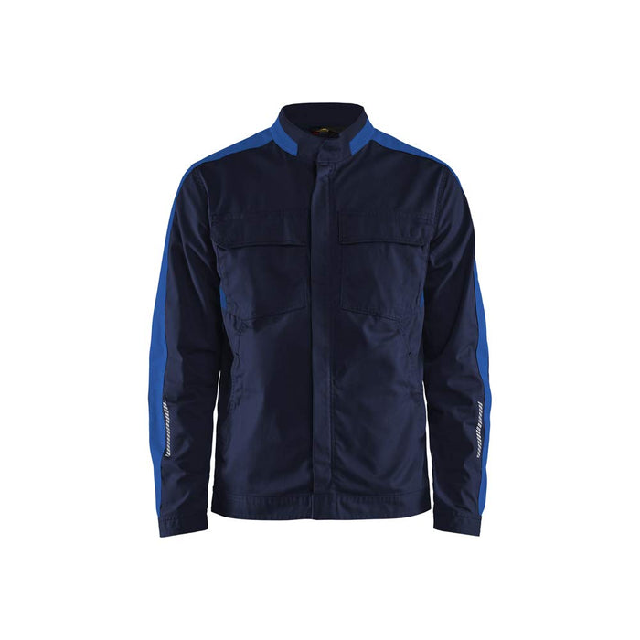 BLÅKLÄDER Jacket 44441832 Cotton, Elastolefin, PL (Polyester) Navy Blue, Cornflower Blue Size M