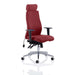 Dynamic Independent Seat & Back Posture Chair Height Adjustable Arms Onyx Ergo Ginseng Chilli Seat With Headrest High Back