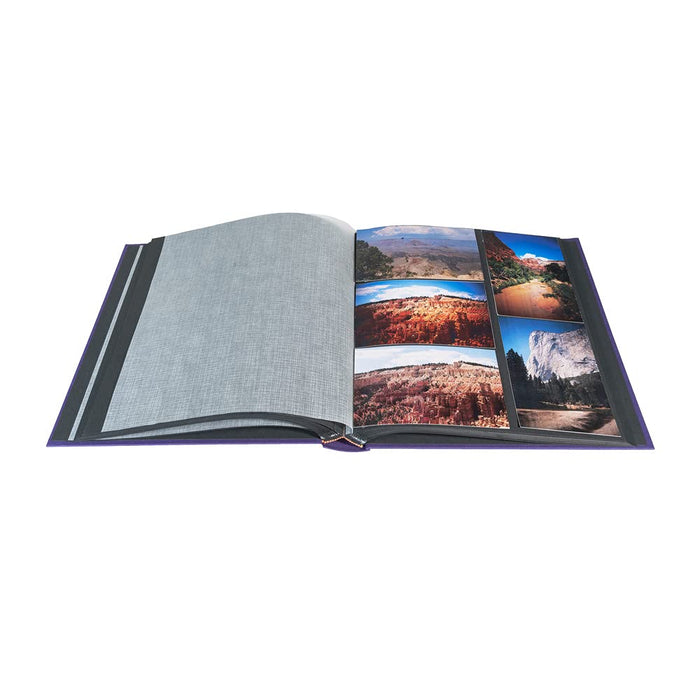 Exacompta Milano Photo Album Hardback Paper 30.3 x 32.8 x 4.7 cm Purple