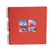 Exacompta Milano Photo Album Spiral Hardback Paper 33 x 35 x 3.3 cm Red