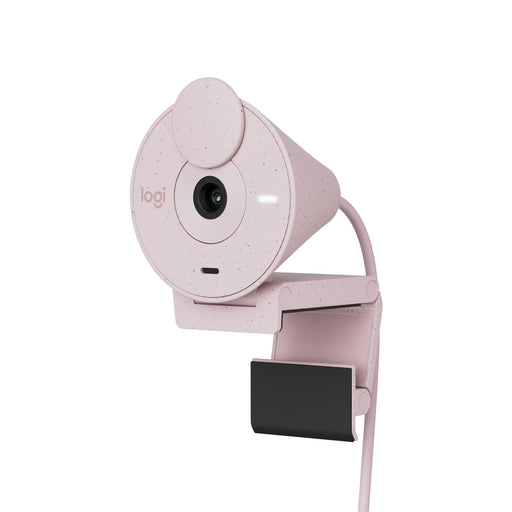 Logitech BRIO 300 - Webcam - colour - 2 MP - 1920 x 1080 - 720p, 1080p - audio - USB-C