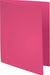 Exacompta Rock''s Square Cut Folder A4 Pink Cardboard 210 gsm Pack of 100