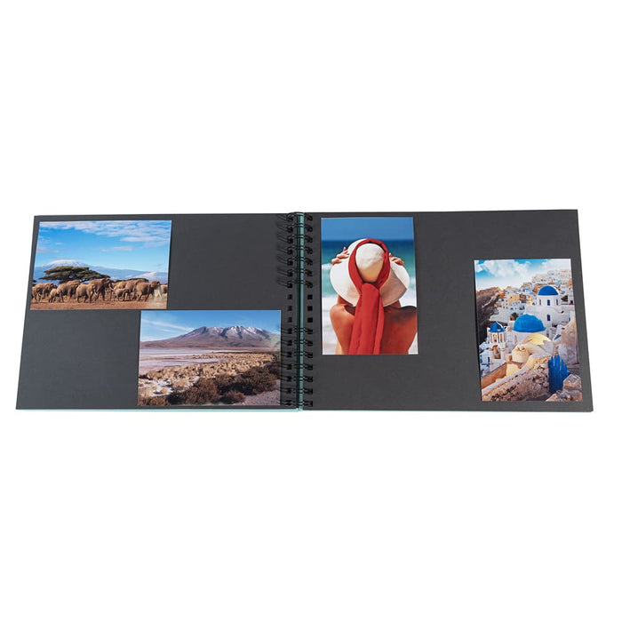 Exacompta Milano Photo Album Spiral Hardback Paper 22 x 32 x 3 cm Green