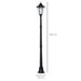 OutSunny Lamp B30-016V01 Black