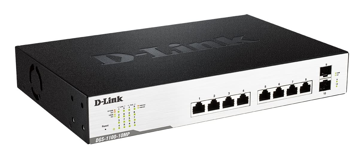 10-Port PoE+Gigabit Smart Managed Switc