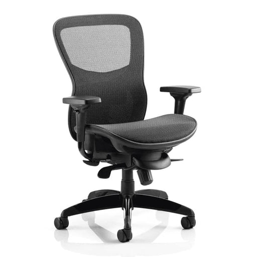 Dynamic Synchro Tilt Posture Chair Multi-Arms Stealth Shadow II Without Headrest High Back