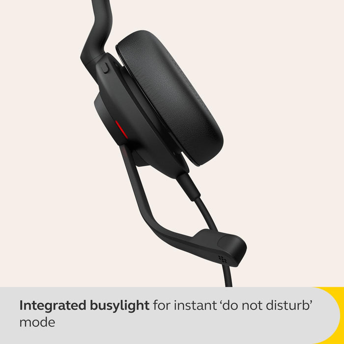 Jabra Evolve2 30 SE UC Mono - Headset - on-ear - wired - USB-C - noise isolating - Optimised for UC