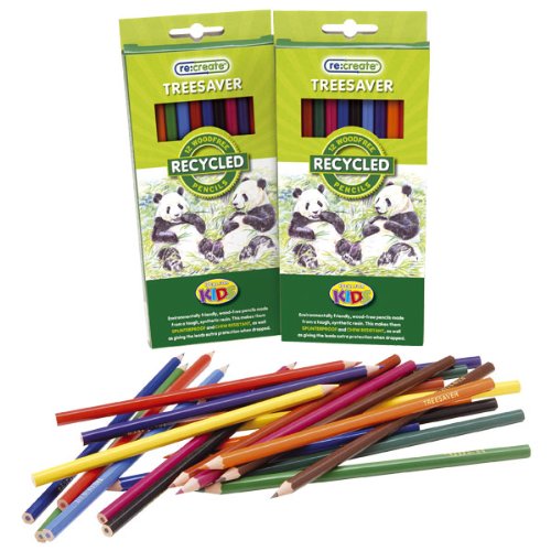 re:Create Colouring Pencils Assorted TREE144COL Pack of 144