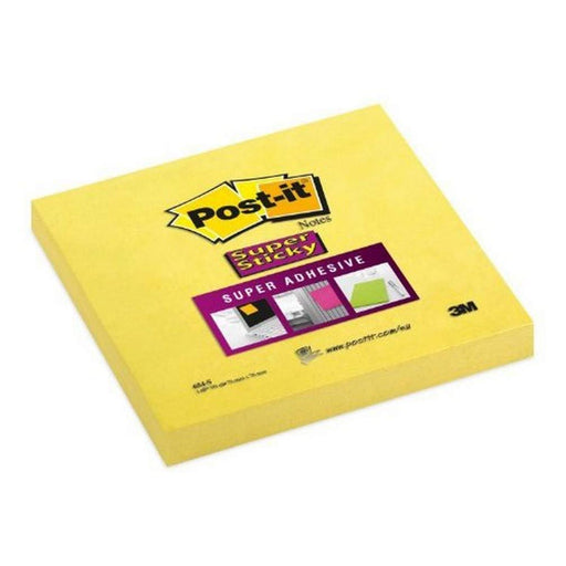 Post-It Super Sticky 76X76 Ylw Pk6