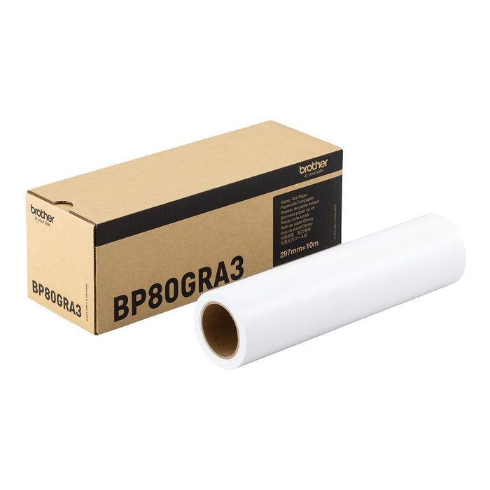 Brother BP80GRA3 - Glossy - Roll A3 (29.7 cm x 10 m) - 165 g/m² - 1 roll(s) paper - for Brother MFC-J6959DW