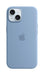 Apple - Back cover for mobile phone - MagSafe compatibility - silicone - winter blue - for iPhone 15