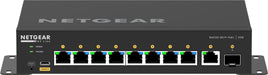 NETGEAR AV Line M4250-9G1F-PoE+ - Switch - L3 - Managed - 8 x 10/100/1000 (8 PoE+) + 1 x 10/100/1000 + 1 x Gigabit SFP - side to side airflow - rack-mountable - PoE+ (110 W)