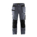 BLÅKLÄDER Trousers 15551860 Cotton, PL (Polyester) Grey, Black Size 49S